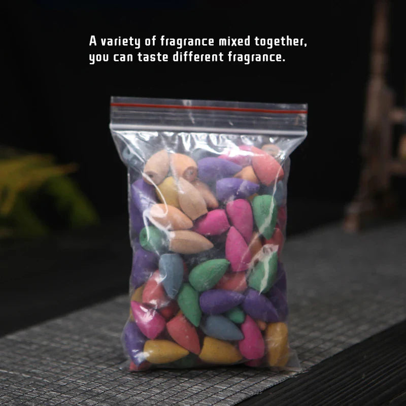 Mountain River Waterfall Backflow Incense Burner – ceramic and resin

Backflow incense fountain for meditation, relaxation, and home décor

Aromatic incense burner with waterfall smoke effect