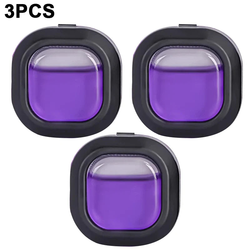 Auto Air Outlet Aromatherapy Clip with Premium Essential Oils | مشبك تعطير السيارة بزيوت عطرية فاخرة لإزالة الروائح وإنعاش الأجواء