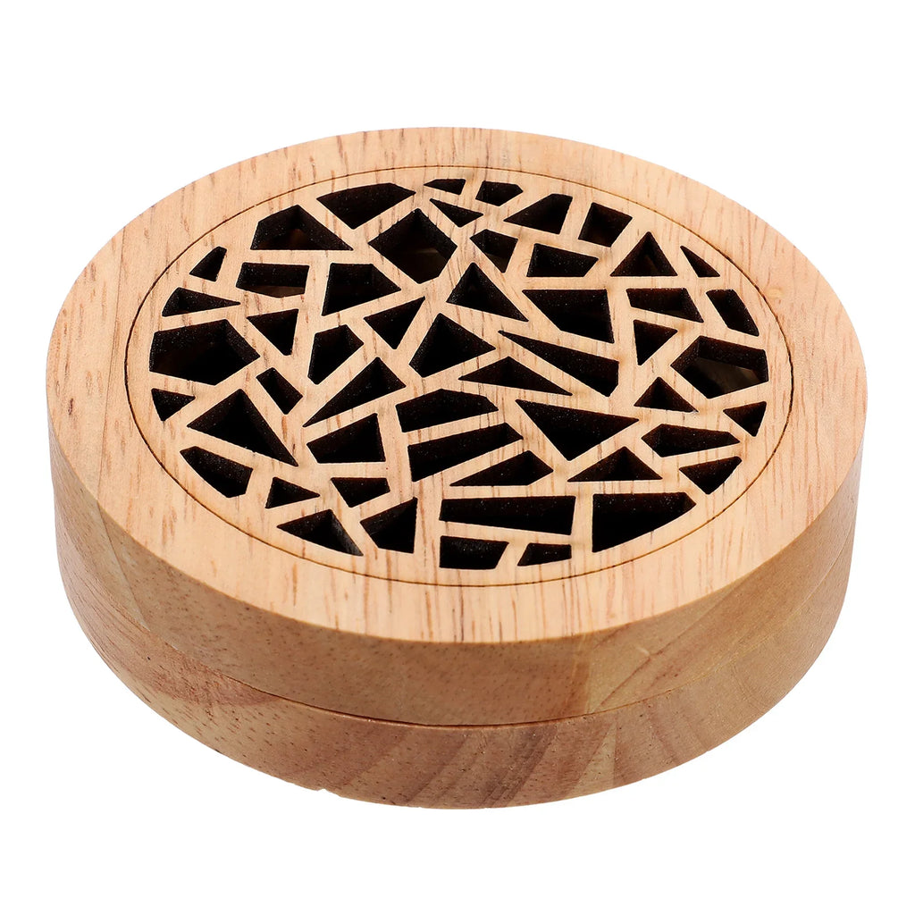 Solid Wood Incense Burner Box, Premium Handcrafted Wooden Burner, Incense Sticks and Cones Holder, Home Aromatherapy, Meditation Tool, Yoga Accessory, Gifts for Spiritual Healers – صندوق بخور خشبي مصنوع يدوياً، حاوية أعواد وبخور مخروطية، أداة عطرية للمنزل، للتأمل واليوغا، هدايا للعناية الروحية