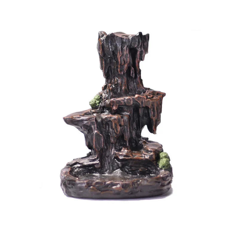 Mountain River Waterfall Backflow Incense Burner – ceramic and resin

Backflow incense fountain for meditation, relaxation, and home décor

Aromatic incense burner with waterfall smoke effect