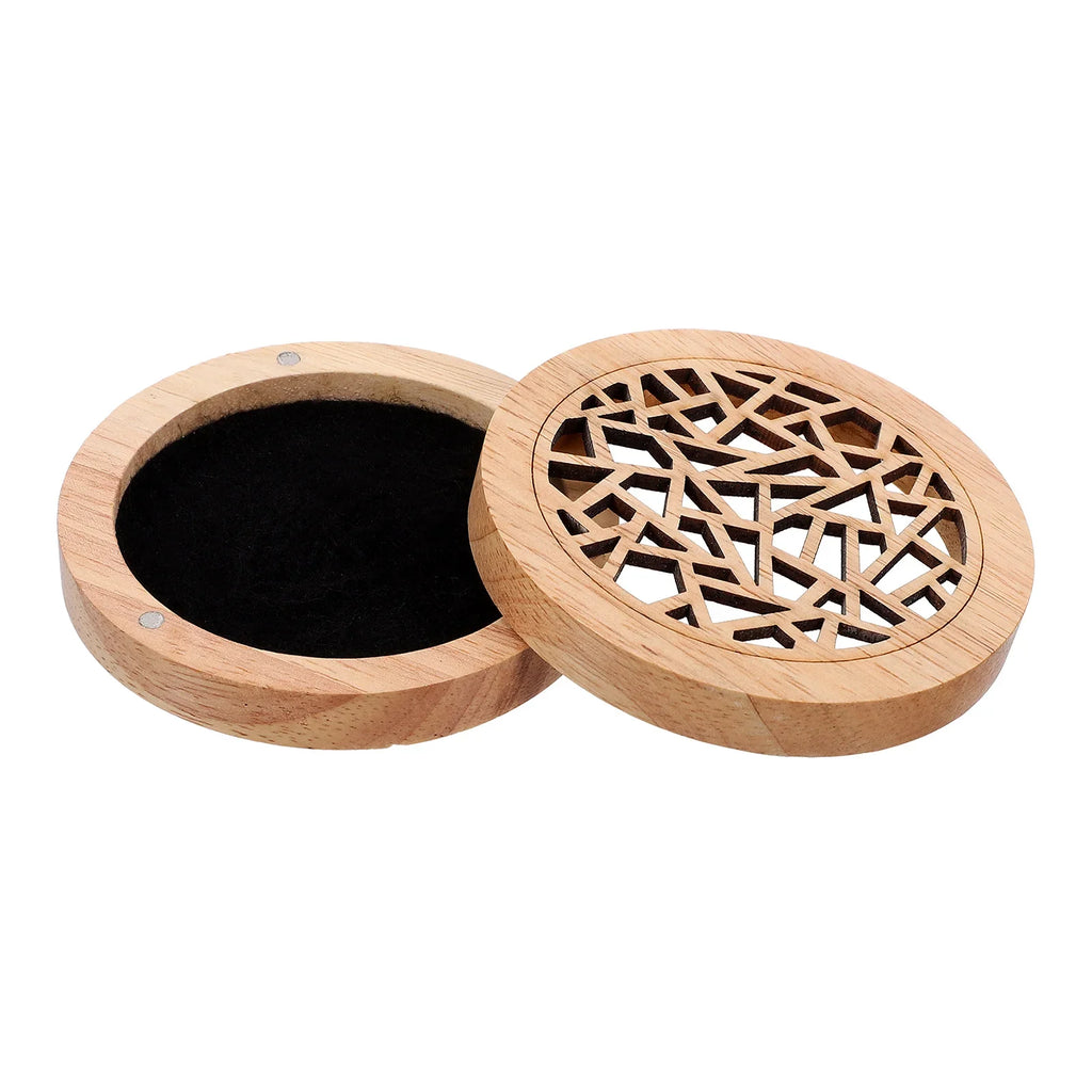 Solid Wood Incense Burner Box, Premium Handcrafted Wooden Burner, Incense Sticks and Cones Holder, Home Aromatherapy, Meditation Tool, Yoga Accessory, Gifts for Spiritual Healers – صندوق بخور خشبي مصنوع يدوياً، حاوية أعواد وبخور مخروطية، أداة عطرية للمنزل، للتأمل واليوغا، هدايا للعناية الروحية
